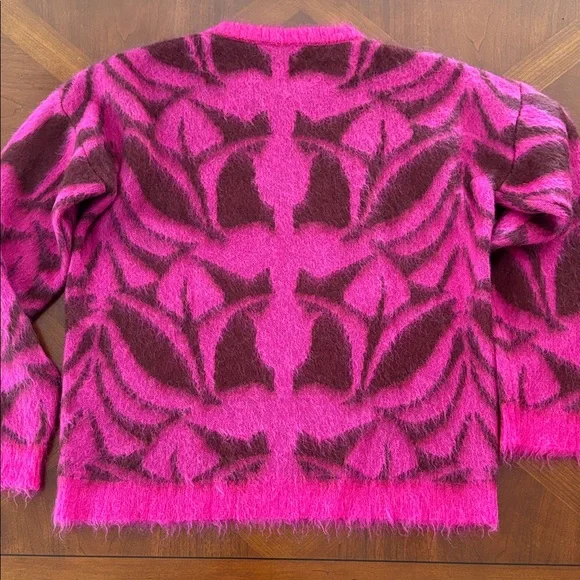 La DoubleJ Camden Jumper Bordeaux Fuchsia - Picture 12 of 12